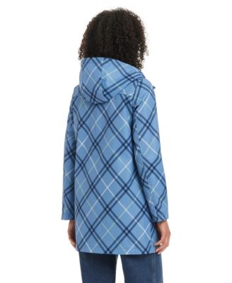 Women's Hooded Aline Water-Resistant Coat