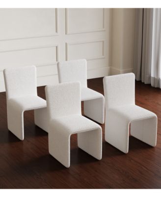 Emila 4-Pc. Fabric Upholstered Dining Chair Set