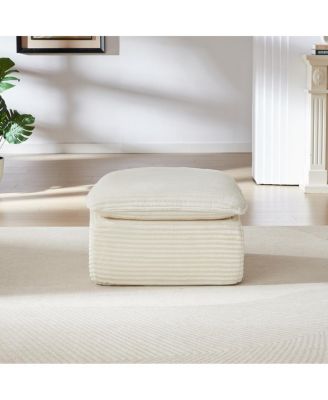 Streamdale Modern corduroy cloud sofa, freely combined, comfortable sitting experience.