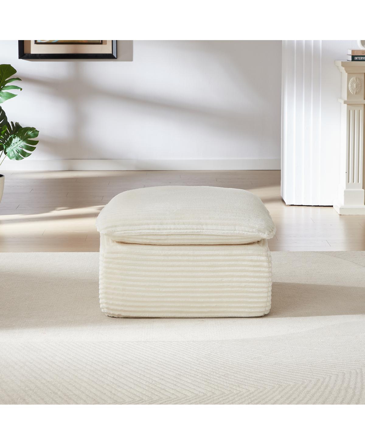 Streamdale Modern corduroy cloud sofa, freely combined, comfortable sitting experience.