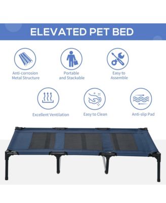 48"×36" Portable Elevated Pet Cot