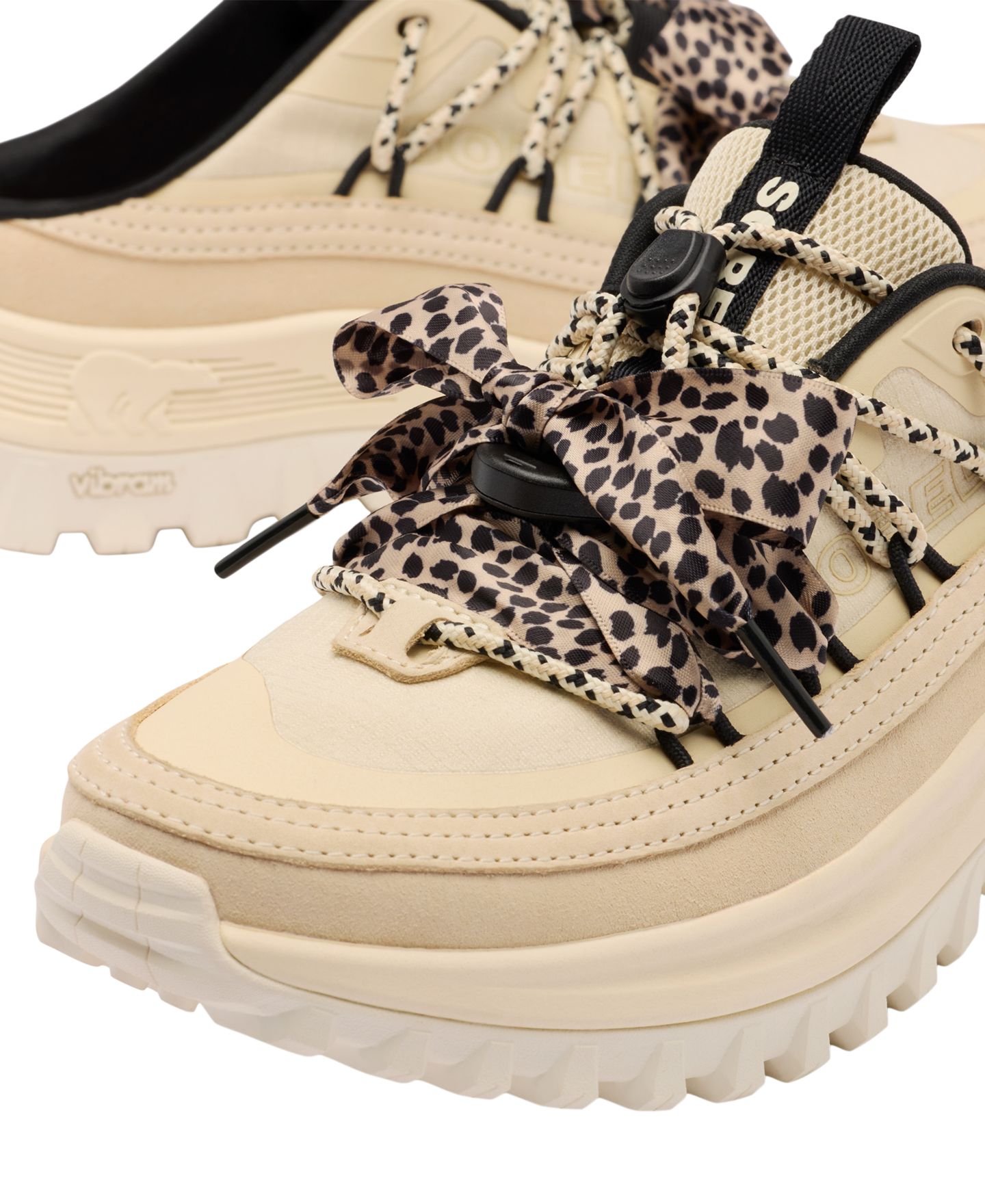 Женские кроссовки Sorel Callsign Slip-On Mule, цвет: Выбеленный / Чёрный — фото 10