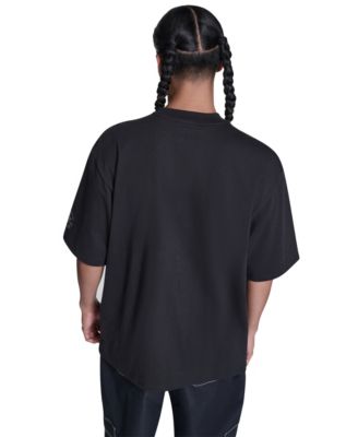 Men's Short-Sleeve Mock-Neck T-Shirt