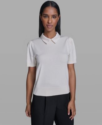 Women's Collared Sweater