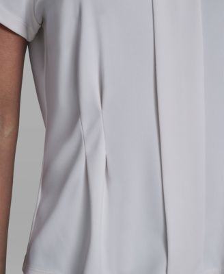 Women's Cut and Sew Crew Neck Top