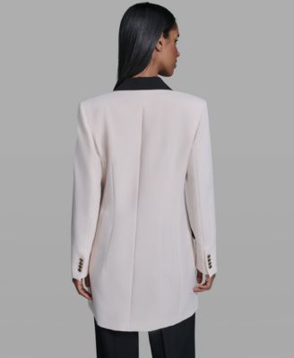 Women's Notch Lapel Collar Jacket