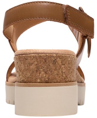 Women's Diaz Rose Round Toe Wedge Sandals