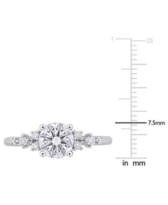 Moissanite (1 ct. t.w.) Ring in Sterling Silver