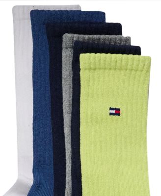 6-Pack Cushion Sole Sports Crew Socks 
