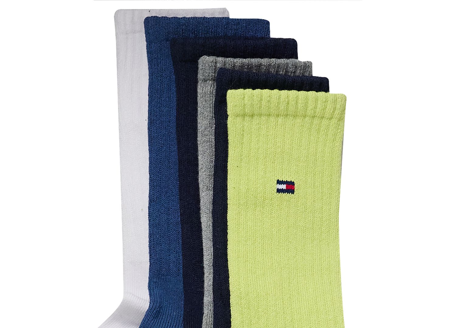 Men's Cushion Sole Sports Crew Socks, 6-Pack