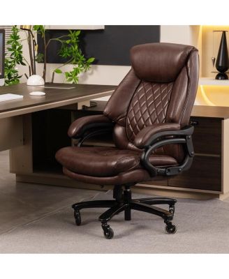 500lbs Big and Tall Office Chair for Heavy People Executive Computer Desk Chair