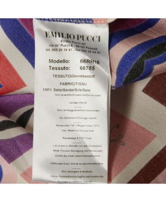 Women's Multicolor Printed Pleated Silk Mini Dress