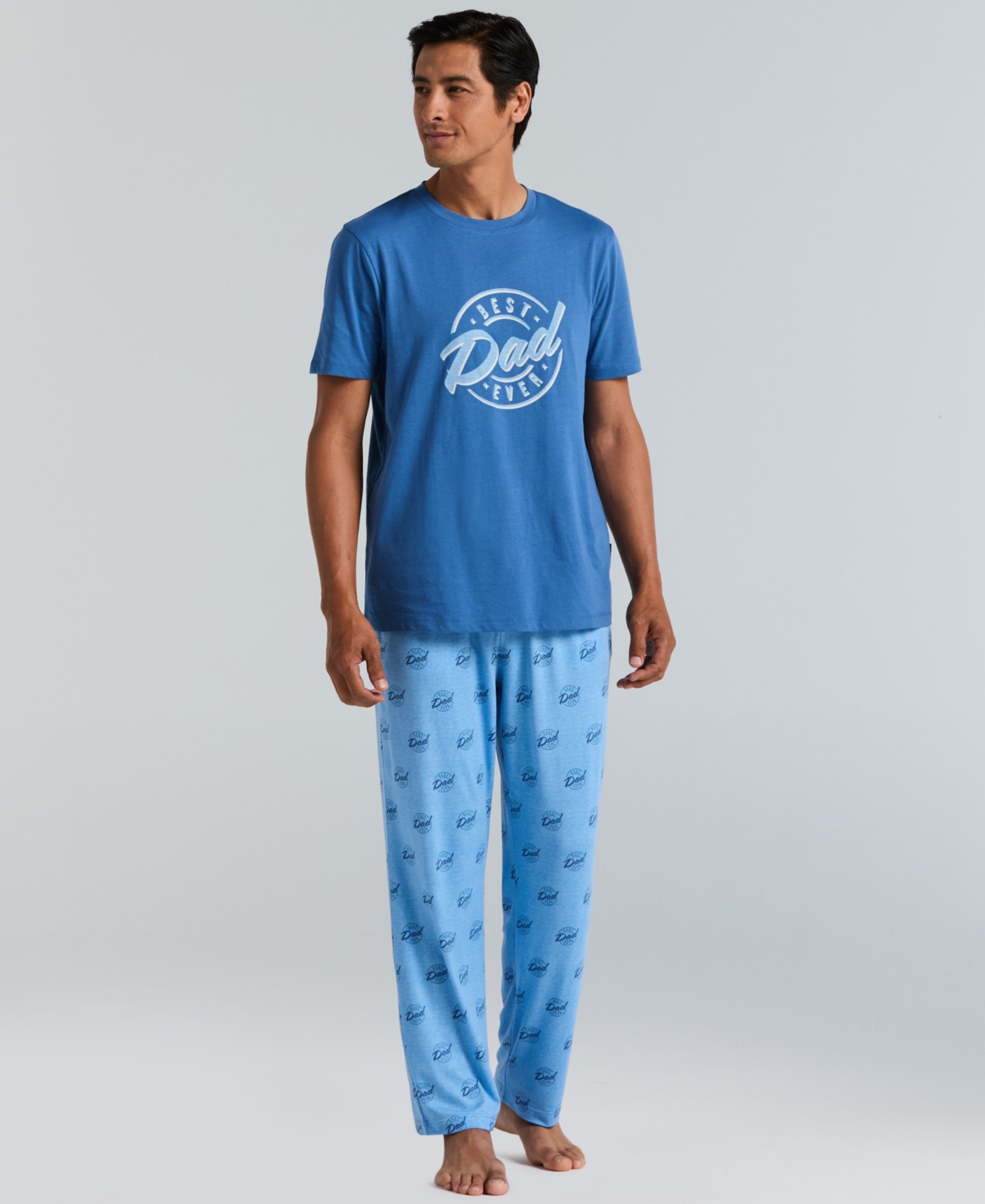 Perry Ellis Portfolio Men's Best Dad Ever Sleepwear T-Shirt
