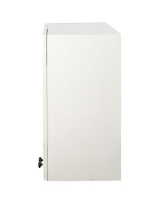 Wall Cabinet with Arched Glass Door and Adjustable Shelves