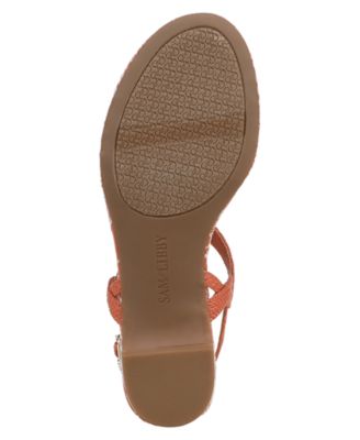 Women's Hilda T Strap Floral Flat Sandals