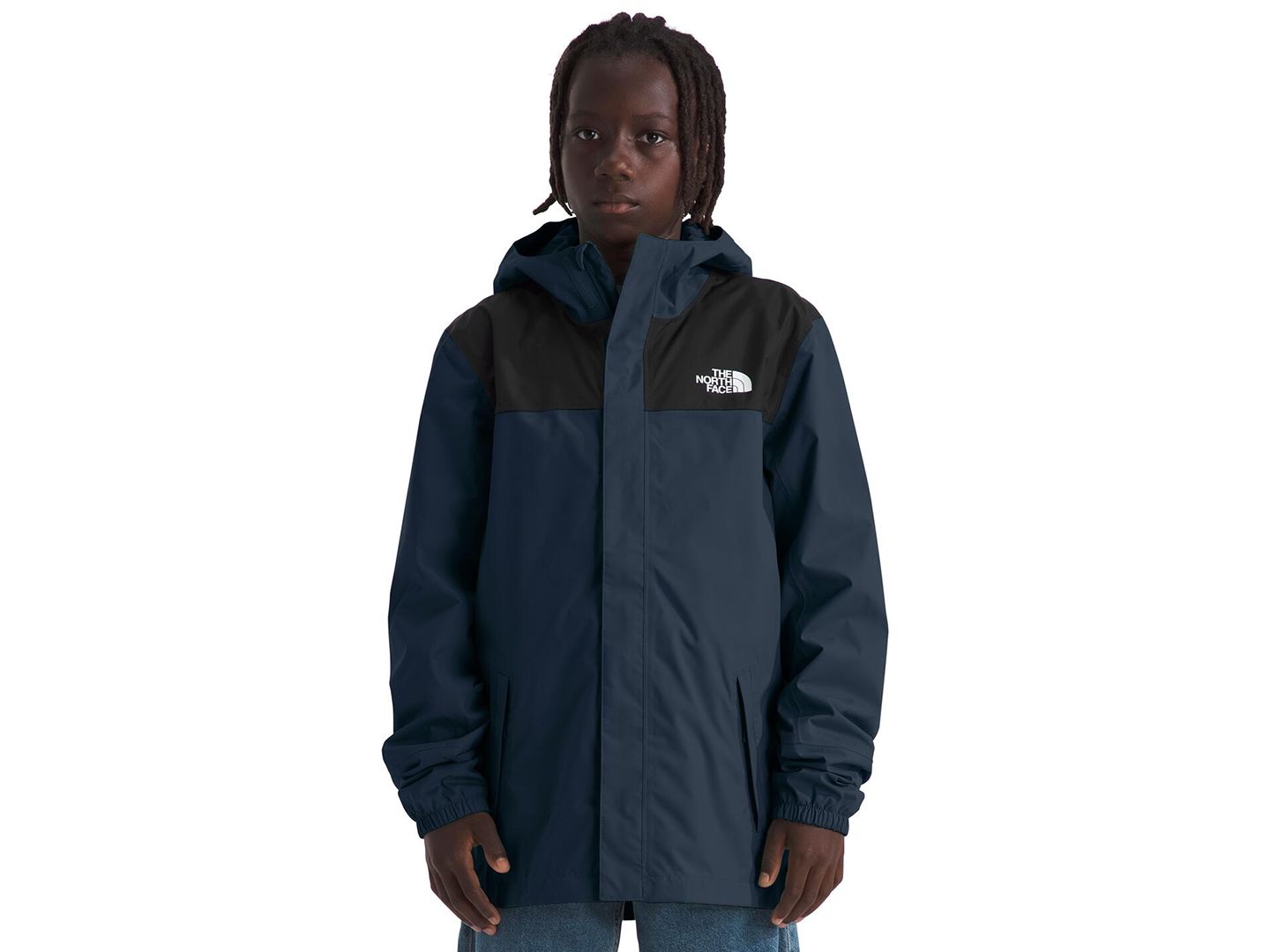 Детская куртка-дождевик The North Face Antora с капюшоном, 7-20, цвет: Снежный тёмно-синий — фото 1