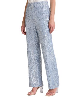 Women's Textured Pull-On Pants