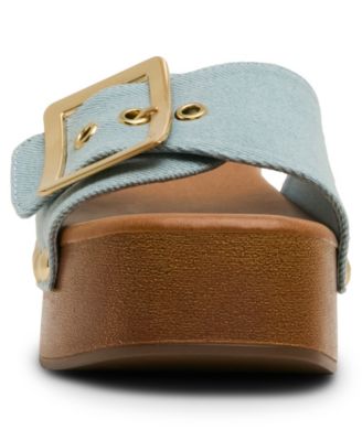 Women's Woodlandd Platform Block-Heel Sandals