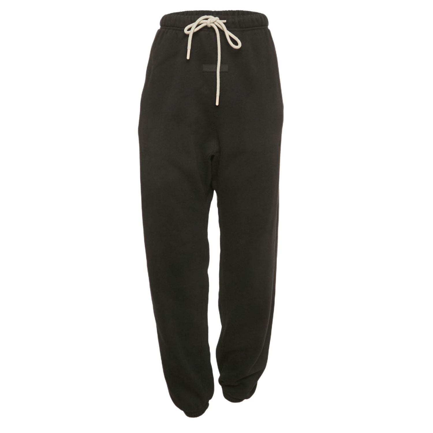 Men's Black Cotton Sweatpants