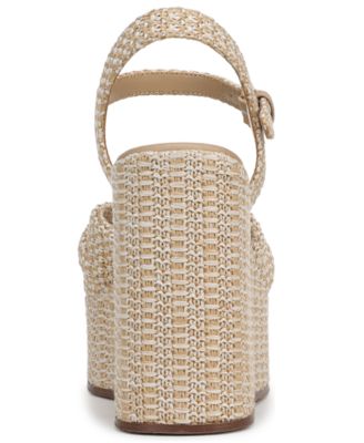 Women's Joanne Platform Raffia Wedge Sandals