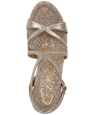 Women's Trina Woven Platform Wedge Sandals