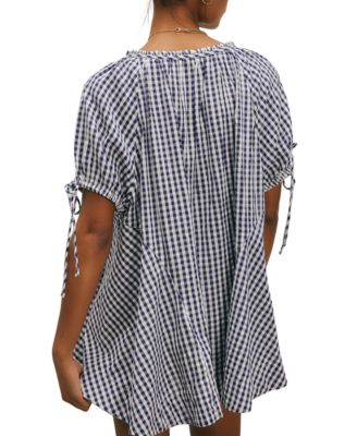 Women's Farley Gingham Tunic Top