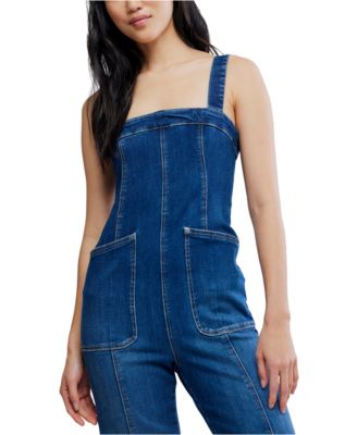 Women's Suns Out Square Neck Bootcut Jumpsuit