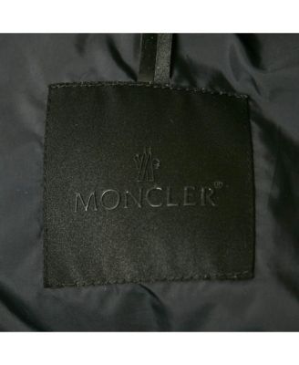 Men's Black Nylon Puffer Down Masac Jacket