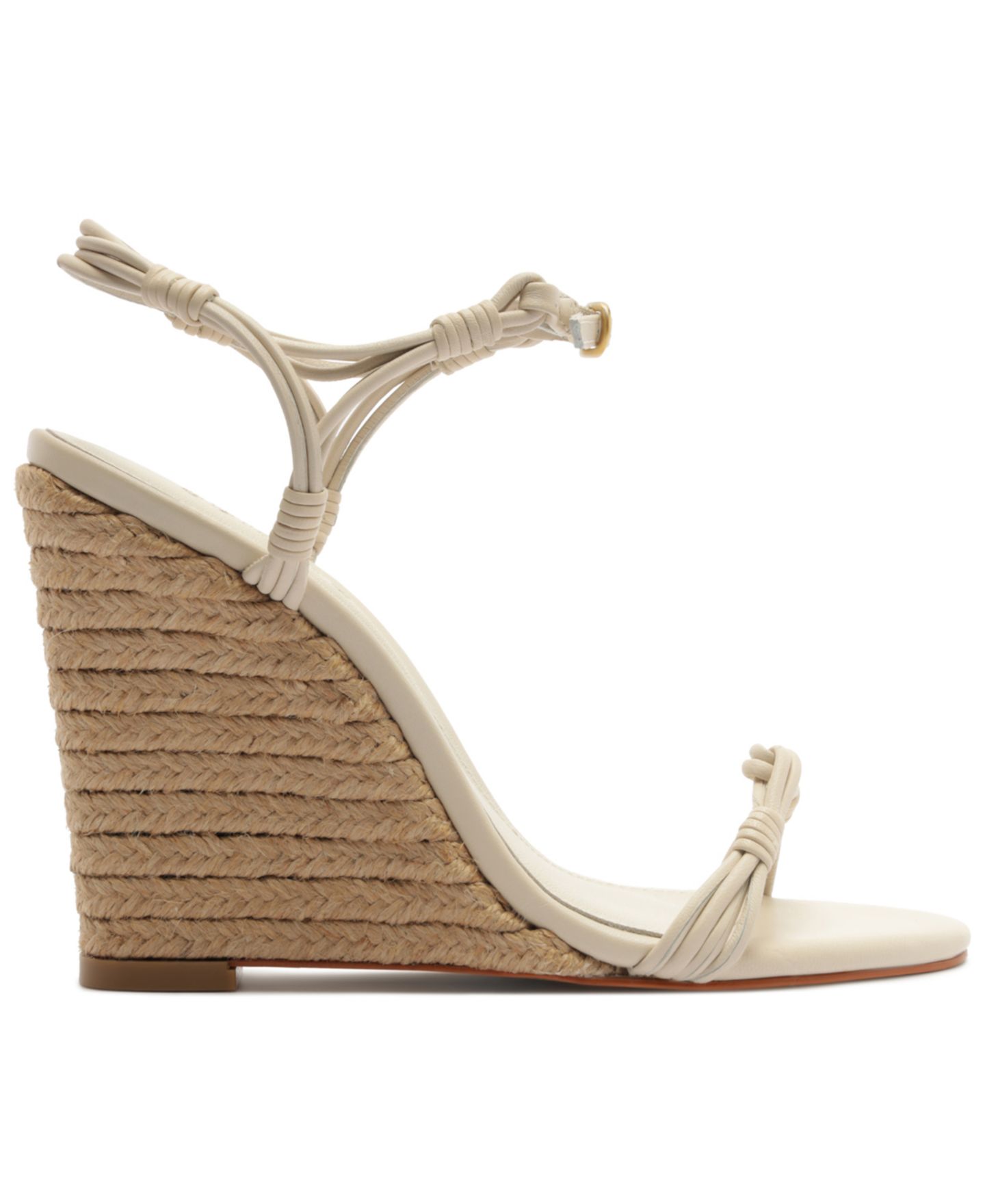 Женские сандалии Schutz Nara Round Toe Wedge, цвет: Белый — фото 2