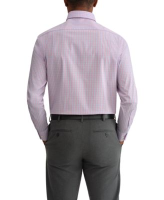 Men's Multi Plaid Long-Sleeve Dress Shirt