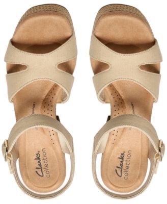 Women's Nerisa Twist Round Toe Wedge Sandals