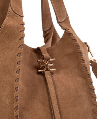 Sylvia Small Suede Bucket Bag