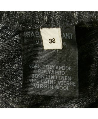 Women's Etoile Grey Jersey Ruffled Mini Skirt