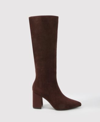 Adele Block Heel Knee High Boots