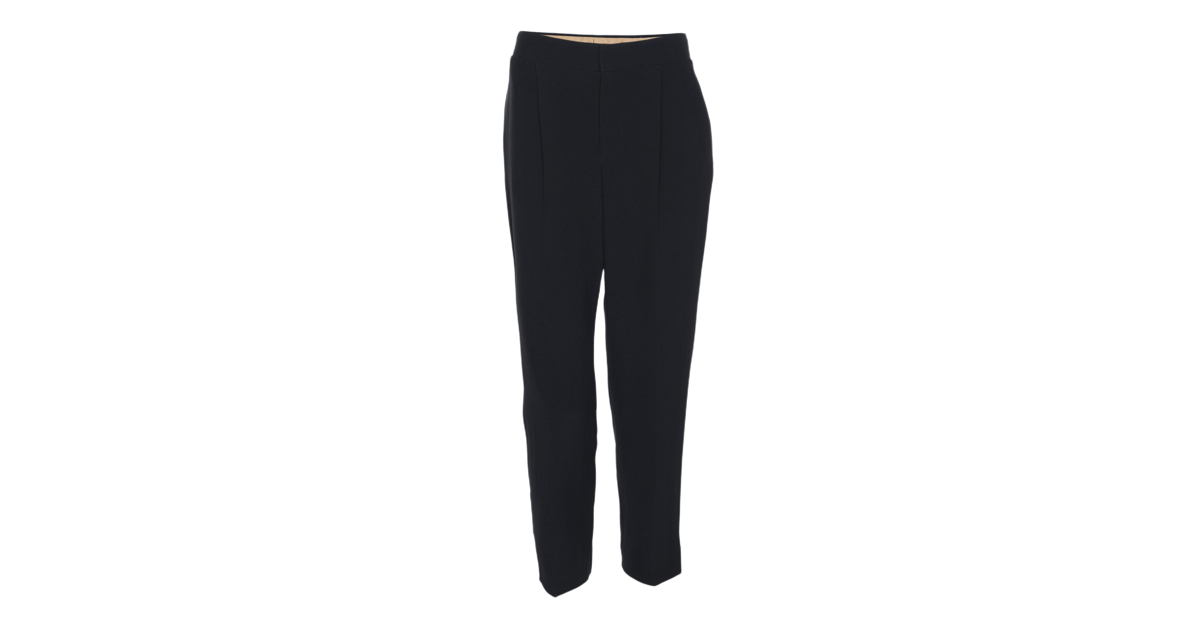 Pre-Owned Chloe Women's Deep Navy Crepe Trousers