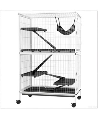 Mobile Cat Habitat on Wheels - A Secure, Roaming Home for Your Feline