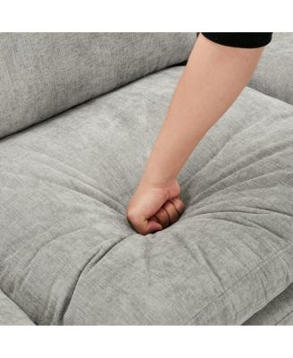  Cozy Upholstered Oversized Comfy Cloud Sofa