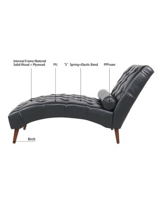 Upholstered Chaise Lounge