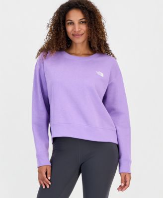 Women's Evolution Cotton Half Dome Logo Crop Sweatshirt