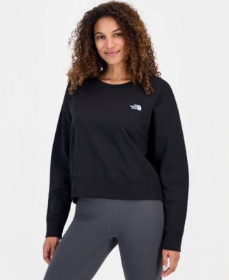 Women's Evolution Cotton Half Dome Logo Crop Sweatshirt