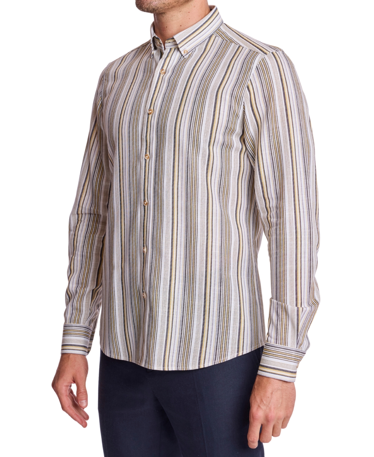 Paisley & Gray Men's Brian Striped Shirt