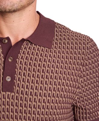 Men's Printed Polo Shirt