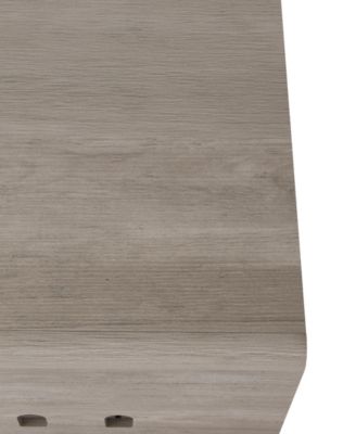 Dog Crate End Table with Charging Station, Furniture Style Pet Crate Nightstand for Dogs