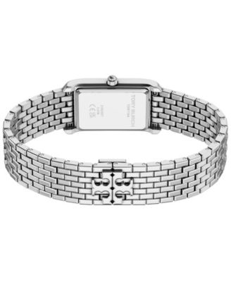 Women's The Eleanor Slim Quartz Two-Hand Silver Stainless Steel Watch, 22mm