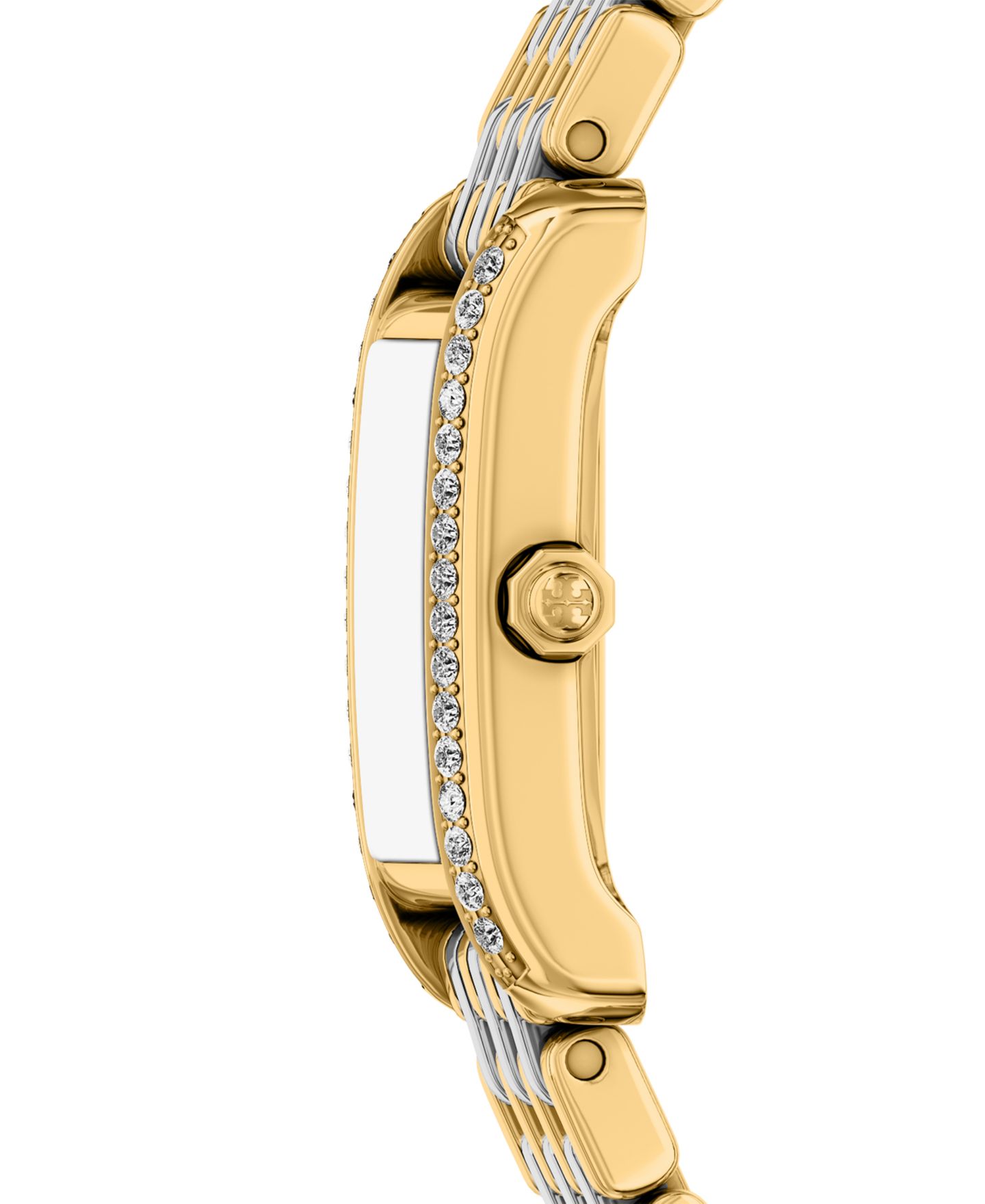 Женские часы Tory Burch The Eleanor Small Quartz Two-Hand Two-Tone Stainless-Steel Watch, 22mm — фото 2