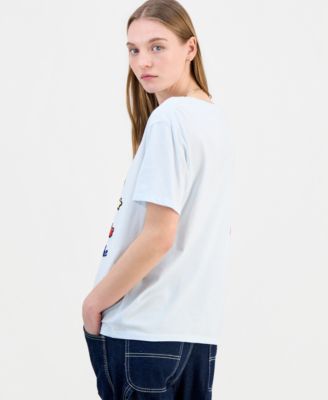 Juniors' Hello Kitty & Friends Anchor Graphic T-Shirt 