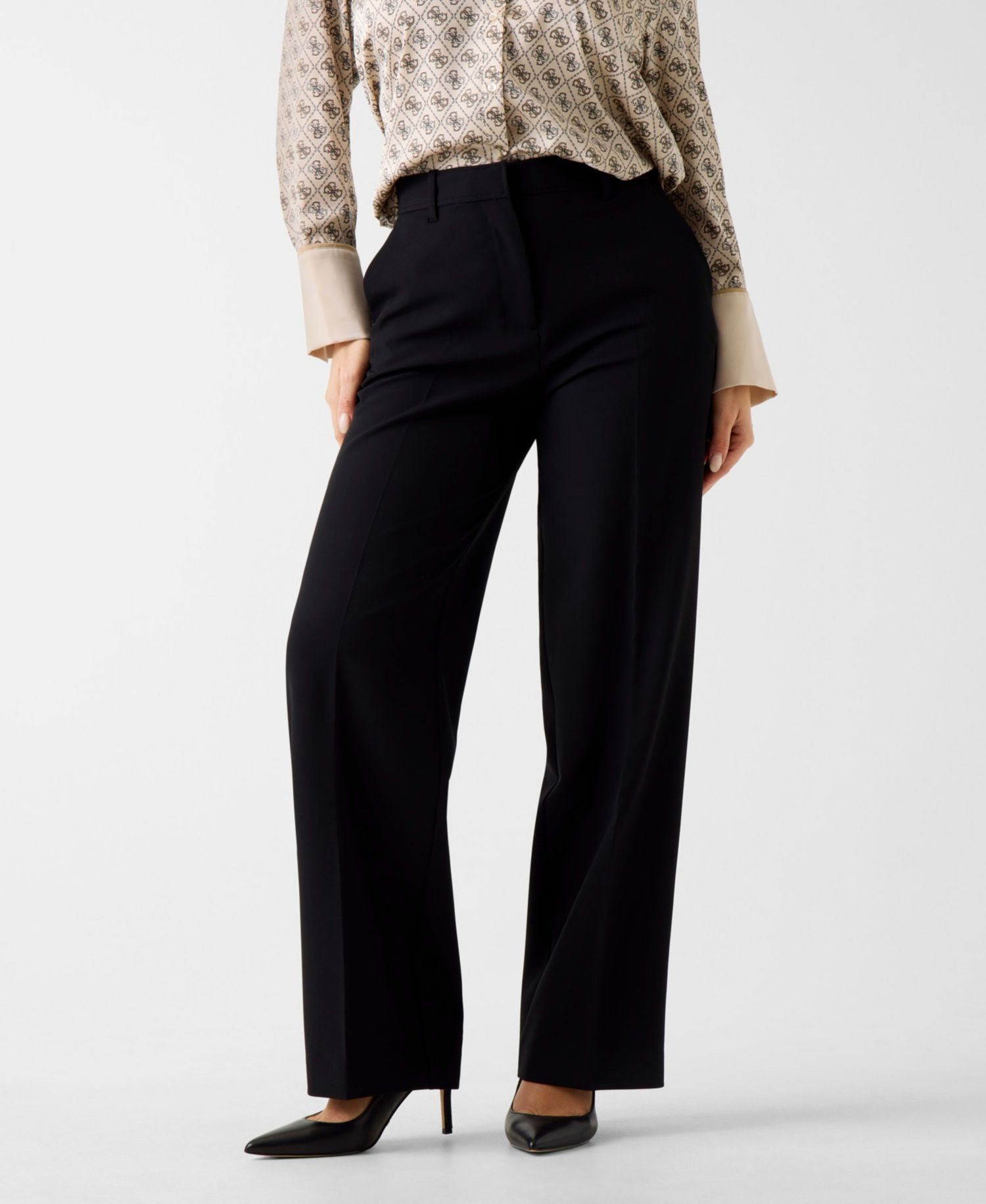 Women's Nausica Wide-Leg Pleated Pants