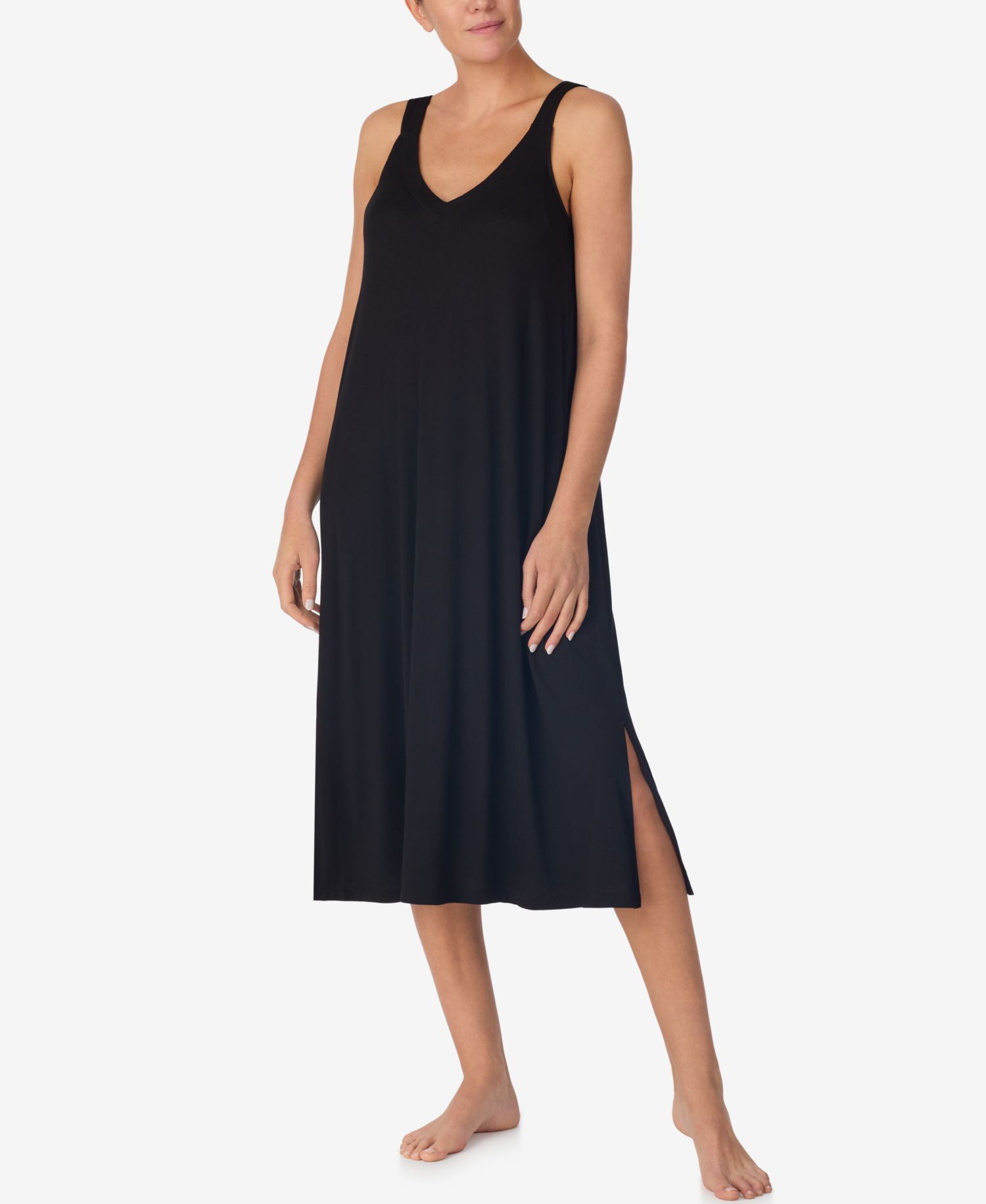 Women's Sleepwear Sleeveless Short Chemise Pull-On Night Dress