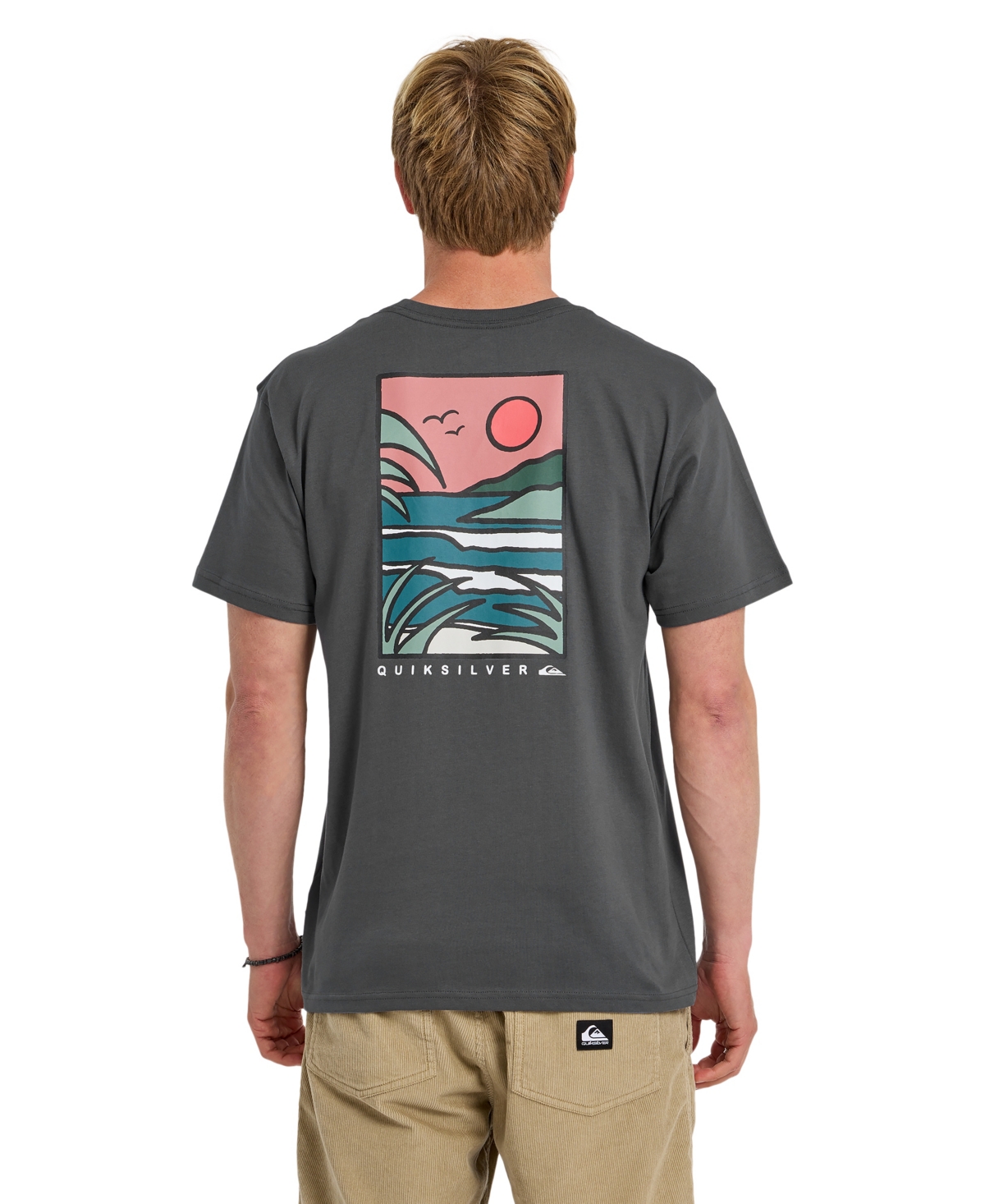 Quiksilver Men's Happy Trails Short-Sleeve T-Shirt