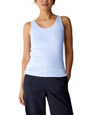 Women's Scoop Neck Slim Tank Top